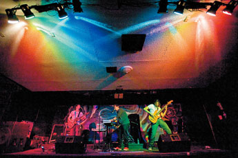 Los Angeles based band Fallen Riviera performs Tuesday at The Juggernaut. &copy; 2011 Gallup Independent / Cable Hoover